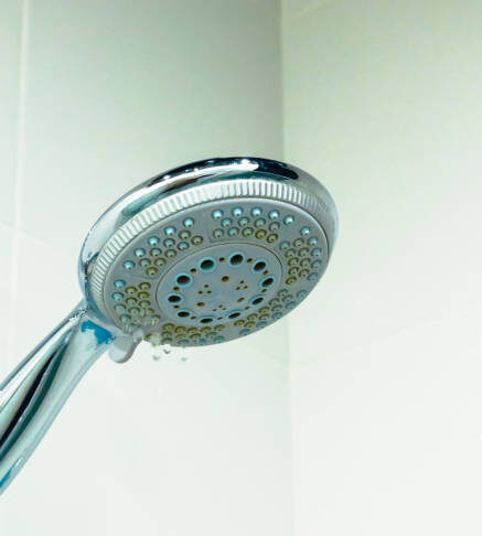 Water Leak shower head